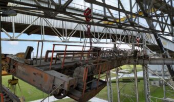 Демонтаж на двугредов кран