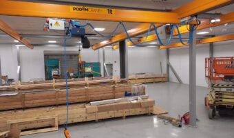 Light Crane System installation in Sofia